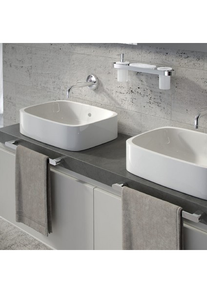 Azzorre Havluluk, Uzun, Oval, 46.6 cm - Krom fırsatları