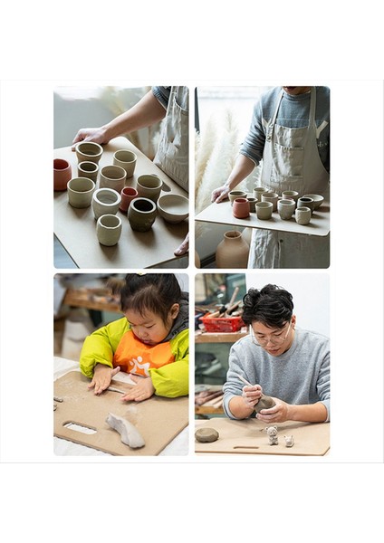 Saplı Kil Tahtası - 11 7X17 6inch Seramik Kil El Sanatları ve Çömlek 8 mm Kalınlık Için Taşınabilir Kil Tahtası (Yurt Dışından) modelleri