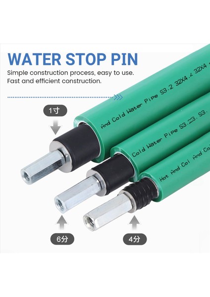 Sıcak Eriyen Su Durdurma Pimi Mutfak Banyo Onarım Sıhhi Tesisat Aracı Seti Sıcak Erimiş Su Durdurma Pimi Mutfak Ppr Tüp Tünelleri Fiş (Yurt Dışından) fırsatları