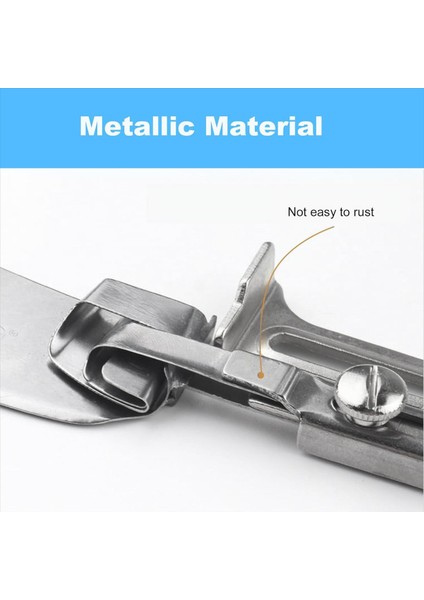 Dikiş Haddelenmiş Ayarlanabilir Genişlik Haddelenmiş Hemmer Ayağı Dikiş Makinesi Havalandırılmış Hem Bağlantı Hemming Aracı (12-20MM) (Yurt Dışından) fırsatları