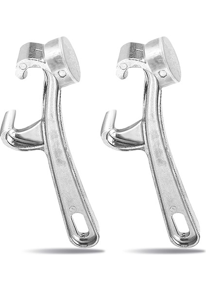 2pcs Alüminyum Alaşım Kovası Açıcı 5 Galon Kova Açıcı Kılavuzu Metal Can Can Can Cennet Kova Kapağı Anahtarı Kaplama Aracı (Yurt Dışından)