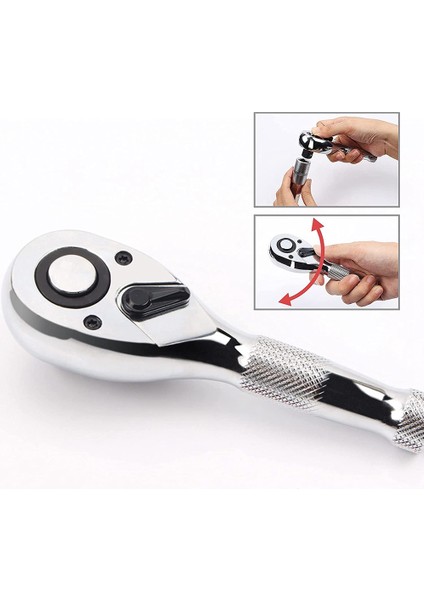 1/4 3/8 1/2 Inçlik Sürücü Güdük Cırcır Seti 3pc Mini Cırcır Hızlı Salınım Kafası 72 Diş (Yurt Dışından) fiyatları