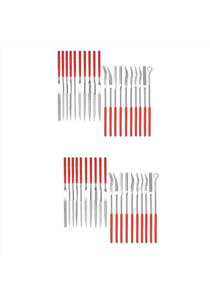 40 Elmas Iğne Dosyaları Paketi Mini Elmas Dosya Takı El Dosyaları Diş Dosyası Araç Seti (Yurt Dışından)