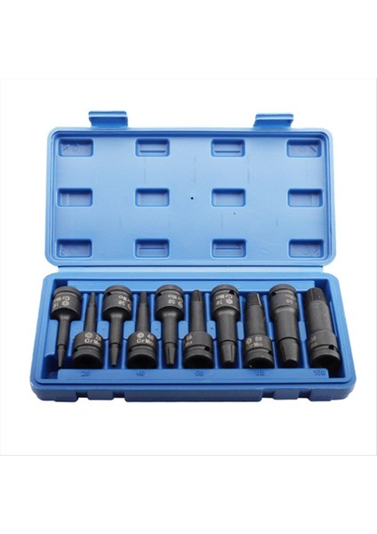 10PCS Wench Break Teli Extractor Vidalı Extractor Saplama Çıkarıcı Hasarlı Ekstraktör Matkap Bit Seti (Yurt Dışından)