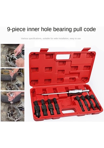 9pc Delik Kiti Çekiç Pilotu Dahili Çekme Çekme Aracı Kiti Kiti (Yurt Dışından) fırsatları