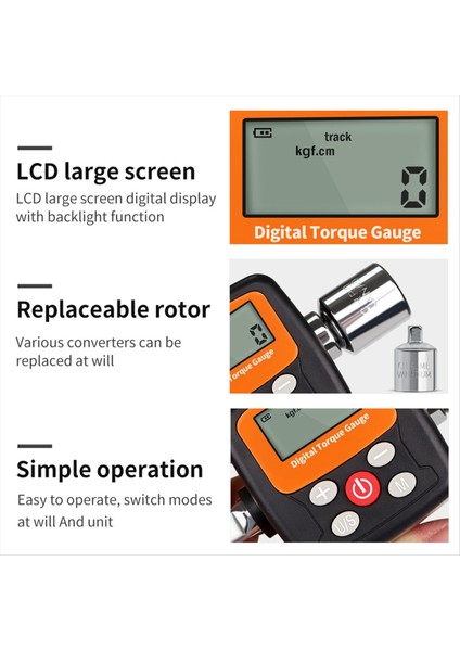 Yeni Dijital Tork Ölçer Torku Ölçer Test Cihazı Mekanik Anahtarı Değiştirme Onarım Için Çeşitli Rotor Tork Anahtarları (Yurt Dışından)