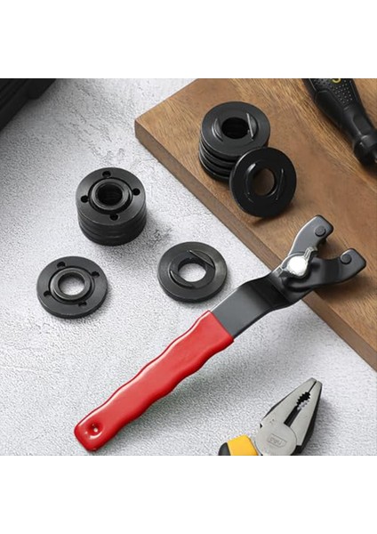 25PCS Açı Somun Açısı Öğütücü Anahtar Kiti 5/8 Inç -11 Flanş Metal Kilit Somun Anahtarı Dewalt/makita Kırmızı ile Uyumlu (Yurt Dışından) indirimleri