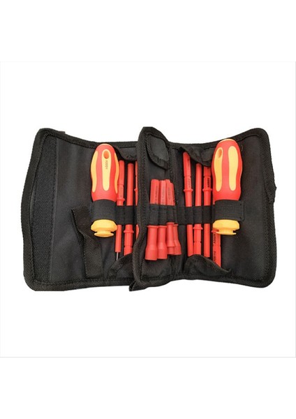 Yalıtılmış Elektrikli Tornavida Seti Manyetik Değiştirilebilir Tornavida Hanehalkı Cihazı Onarım Araçları (Yurt Dışından)