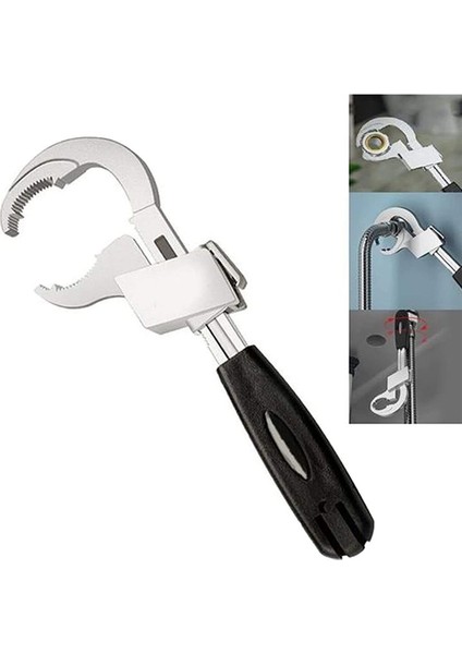 Çok Fonksiyonlu Banyo Anahtarı Ayarlanabilir Açılış 80MM Secner Lavabo Museti Dar Kanalizasyon Su Boru Onarım Aracı (Yurt Dışından) fırsatları