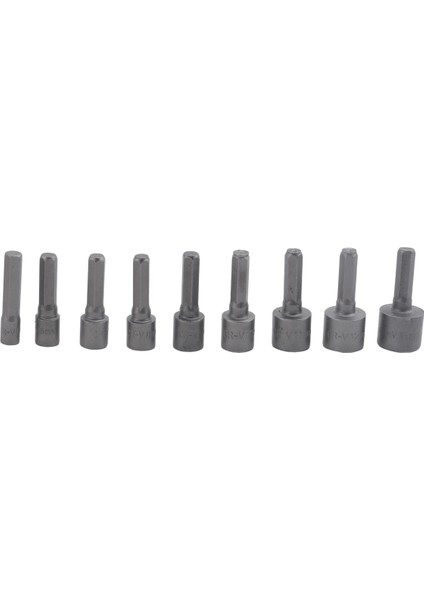 9pcs/set 5MM-13MM 1/4inch Dıy Hex Shank Socket Sleeve Nozullar Somun Sürücü Bit Set Matkap Bit Adaptörü Ahşap Işleme Güç Aleti (Yurt Dışından) fırsatları