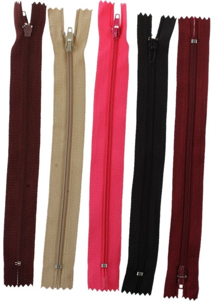 50 Çeşitli Elbise Döşeme Zanaat Naylon Metal Kapalı Açık Uçlu Fermuarlar (Yurt Dışından) fiyatları