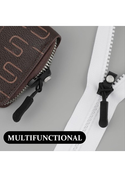 Fermuar Onarım Yedek Kiti 12 Adet Evrensel Anında Fermuar Sabitleme Slayt Diş Vidası Kafaları 3 Farklı Boyutlar (Yurt Dışından) fırsatları