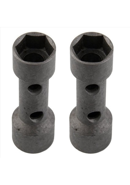 2x Çift Uç Takım Soketi Altıgen Anahtar Kutu Buji Onarım 19MM 21MM Gri (Yurt Dışından)