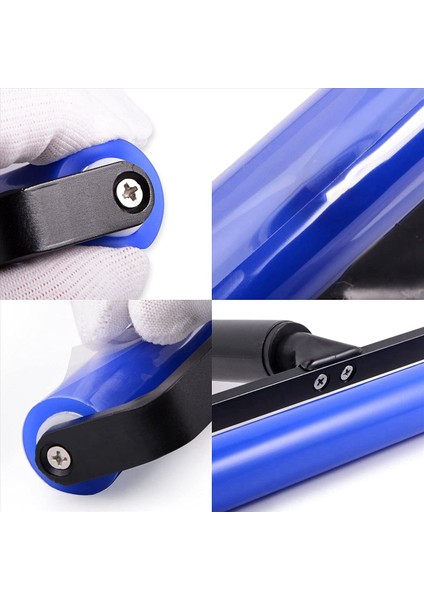 2pcs 12 Inç Genişliğinde Silikon Yumuşak Kauçuk Yapıştırma Silindiri Squegee Haddeleme Tekerleği Anti-Statik Yapışkan Deadener Otomotiv (Yurt Dışından) indirimleri