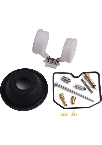 2x Karbüratör Onarım Kiti Kawasaki ZRX400/ZRX-II ZR400C/E/F Keıhın 1989-1997 Için Vakum Diyaframını Yapılandırın ve Şamandıra (Yurt Dışından) fiyatları