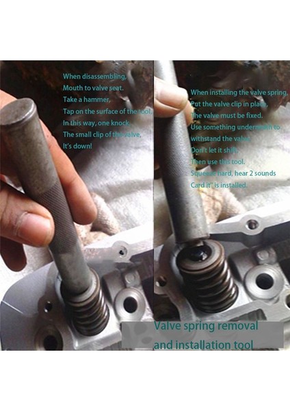 Motosiklet Yay Kompresörü Için Motor Tepesi Valf Yay Montajcı Çıkma Set Kompresör Kiti (Yurt Dışından) modelleri