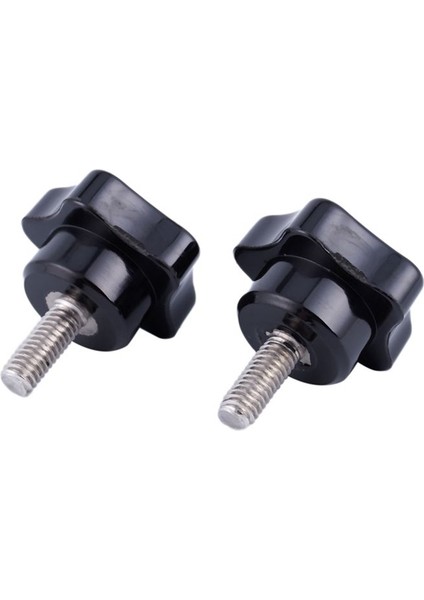 M6 x 15MM Erkek Iplik Vidalı Yıldız Kafası Kilit Kilit Sömürü Siyah 6 Pc (Yurt Dışından) fırsatları