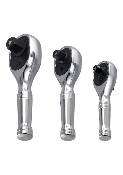 3pcs Mini Cırcır Anahtarı 1/4 1/2 3/8 Çift Başlı Mandal Anahtarı Çok Işlevli 72 Diş Hızlı Serbest Bırakma Cırcır Anahtarı (Yurt Dışından)