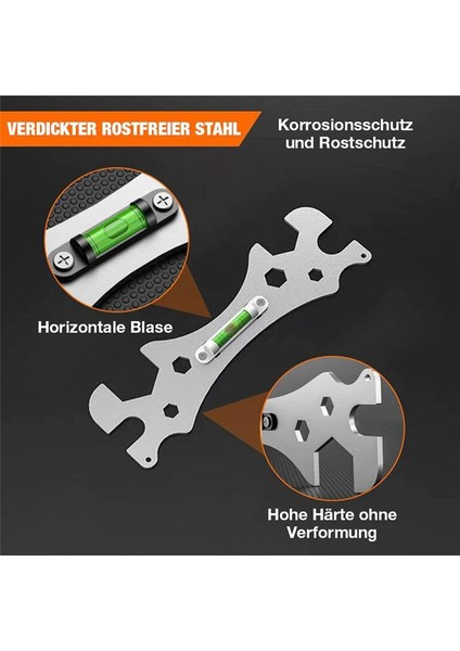 Yatay Duş Musluk Montajlı Özel Anahtar Aracı Banyo Çok Fonksiyonlu Anahtar Ölçekli Araç Kiti 2pcs (Yurt Dışından) fırsatları