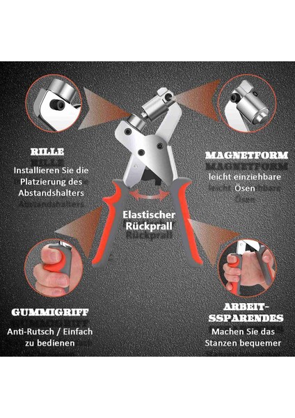 Grommet Alet Kiti Grommet Pres Pense Portatif Bekletme Punch Manual Kitleri Elde Taşınan Kıyafet Makinesi 100 Pc Grommets (Yurt Dışından) fiyatları