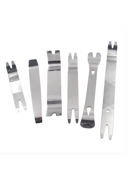 Araç Iç Kaldırma Aracı 6pcs Kiti Otomatik Araba Radyo Kapı Klip Paneli Trim Çizgisi Çizgisi Ses Çıkarma Yükleyici Aracı (Yurt Dışından)