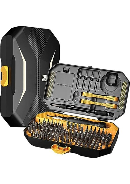 145 Parçalı Tornavida Seti Li Çok Işlevli Taşınabilir Bilgisayar Dizüstü Bilgisayar Telefon Bakım Aracı Kombinasyonu (Yurt Dışından)