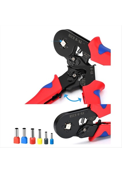 Suçlama Pensesi Hsc8 6-4A Tübüler Terminal Zarif Saklama Kutusu Sabit Teli Mini Kıvılcım Araçları Elektrik Kiti (Yurt Dışından) modelleri