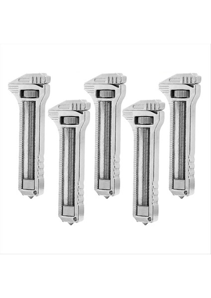 5pcs Mini Multitolool Anahtarı Kompakt Çoklu Tezgah Günlük Hazırlık Için Mini Çoklu Tool Çoklu Tezgah Keychain Şişe Bira Açıcı (Yurt Dışından)