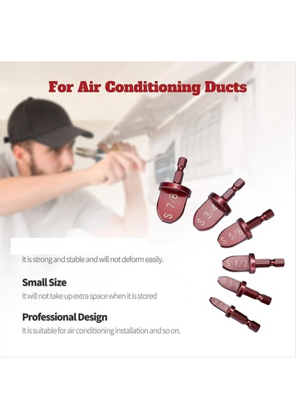 Hvac Onarma Aletleri Klima Bakır Boru Genişletici Söken Aracı 1/4in Altıgen Sap Bakır Boru Flating Aracı (Yurt Dışından) fiyatları