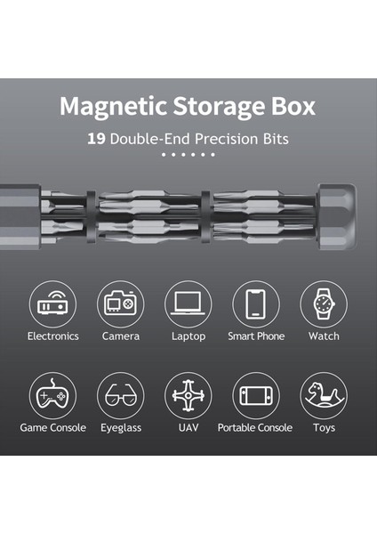 38 Prost Toplama Seti 38 Pc S2 Alaşımlı Çelik Manyetik Torx Matkap Bitleri Mini El Onarım Aracı Kiti (Yurt Dışından) modelleri