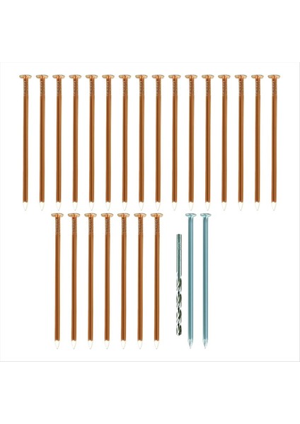 Bakır Tırnaklar Öldürme Ağaçları 3 5 Inç Saf Bakır Tırnaklar Toplu Kütük Çıkarma Çivileri Donanım Çivileri Ağaçlar Için (Yurt Dışından)