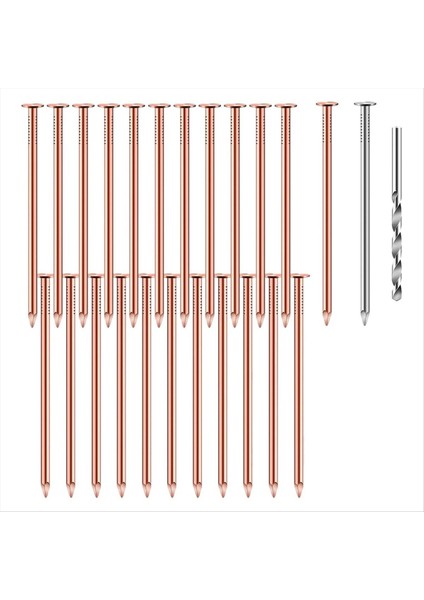 3 5 Inç Saf Bakır Çivi Dökme Kütük Çıkarma Sivri Uçlar Donanım Çivileri Ağaçlar Için (Yurt Dışından)