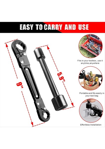 Sıhhi Tesisat Araçları Kolay Açılı Durdurma ve Besleme Somunu Kurulumu Için Angle Stop Anahtarı-A Tesisatçılar Için Olması Gerekiyor 2 Pc (Yurt Dışından) indirimleri