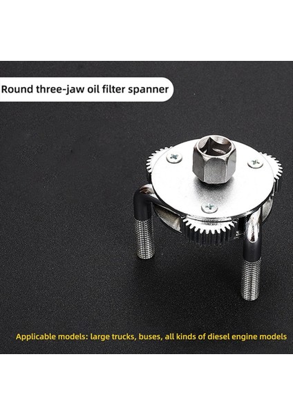 2 Motosiklet Araba Kamyon ve Ağır Yağ Filtrelerini Çıkarmak Için Ayarlanabilir Üç Jaw Yağ Filtresi Anahtarı Aletleri (Yurt Dışından) fırsatları
