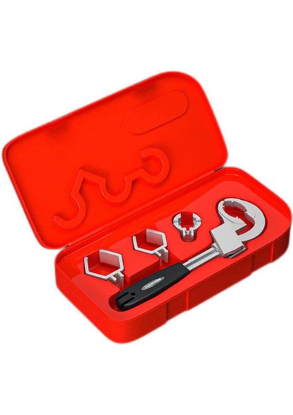 5 Adet Banyo Anahtarı Çok Fonksiyonlu Ayarlanabilir Anahtar Musluk Anahtarı Geniş Açılış Anahtarı ile Yedek Başlık (Yurt Dışından)