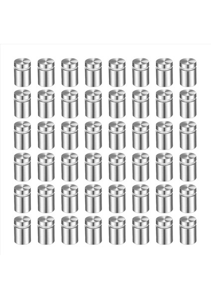 400 Paket Işaret Standoff Vidaları Reklam Vidaları Paslanmaz Çelik Duvar Soğunması Cam Akrilik Tırnak (1/2 x 1 Inç) (Yurt Dışından) fiyatları