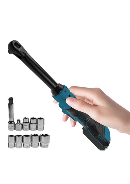 3/8inch Makita 18V Pil Değişken Hızlı Cırcır Anahtarı Elektrikli Mandal Anahtarı Için Kablosuz Genişletilmiş Mandal Anahtarı (Yurt Dışından)