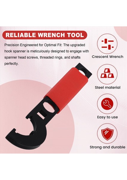 Acil Onarımlar Için Kırmızı Karbon Çelik Hayat Kurtaran Fındık Anahtarı Aracı (Yurt Dışından) indirimleri