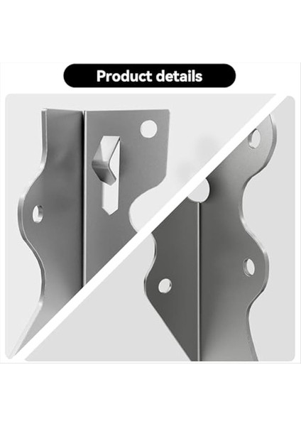 10 Adet Güçlü Kravat Braketleri LU24 2x4 Kiriş Askısı Galvanizli Yüz Montaj Kiriş Askıları Ahşap Kasırga Bağları Kiriş Bağları (Yurt Dışından) fırsatları