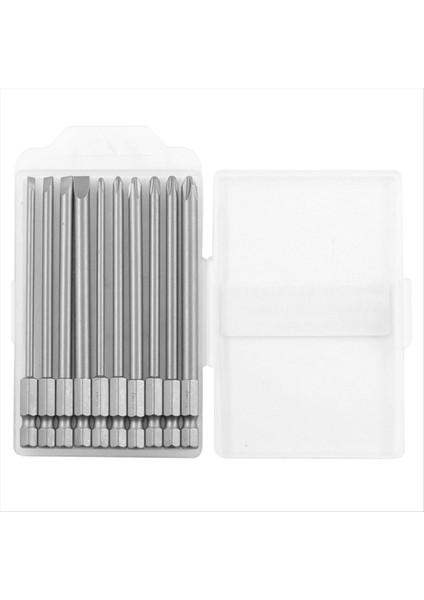 Manyetik Tornavida Bit 10 Parçalı Set Altıgen Saplı Pnömatik Elektrikli Tornavida Biti (Yurt Dışından)