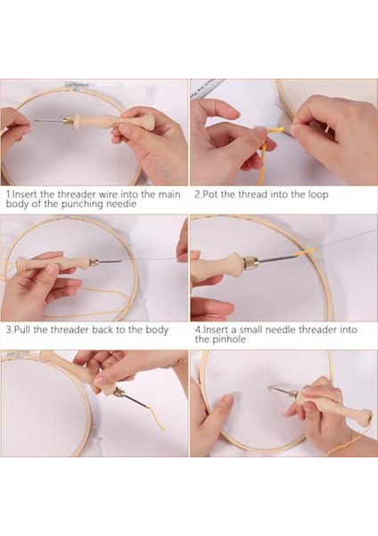 Delik Yumruk Iğnesi Ahşap Yumruk Iğne Aleti Yumruk Iğnesi Için Ayarlanabilir Nakış Yumruk Iğne Aleti Dıy Zanaat Dikişi (Yurt Dışından) fiyatları