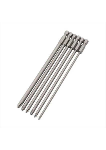 6pcs 150MM Phillips Bornavida Bitleri Manyetik Tornavida Bitleri Yuvalı Phillips Profesyonel Vidalı El Aletleri (Yurt Dışından)