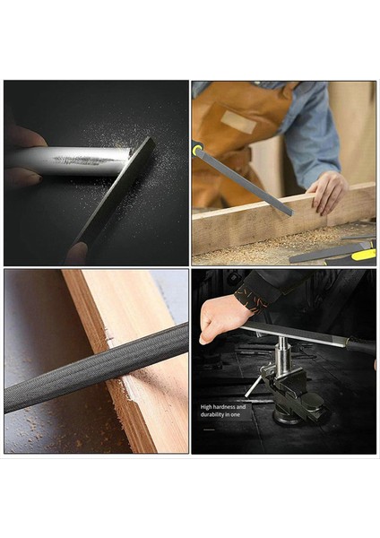 19 Adet Düz Dosya Yarı Dairesel Dosya Dairesel Dosya Üçgen Dosya ve Iğne Dosyası ile Metal Çelik Dosya Öğütme Aracı (Yurt Dışından) indirimleri