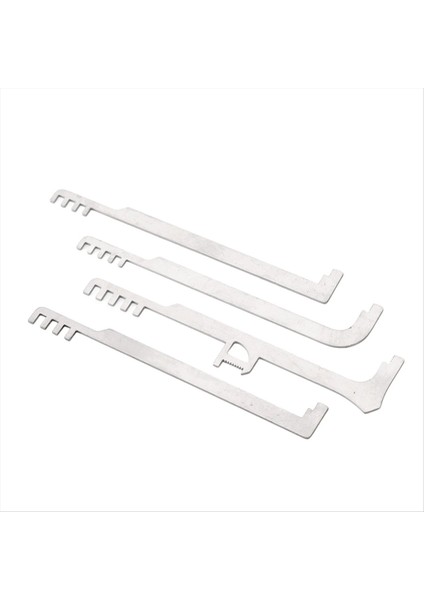4pcs Tarak Seçer Tarak Kilidi Metal Diş Araçları Toplama Taraklar Paslanmaz Çelik Tarak Araçları Onarım Için (Yurt Dışından) fiyatları