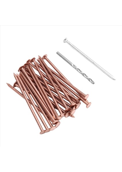 25 Adet Bakır Çivi Ağaçları Öldürmek Için 3 5 Inç Saf Bakır Tırnaklar Dökme Güdük Çıkarma Sivri Uçlar Donanım Çivileri Ağaçlar Için (Yurt Dışından) fiyatları