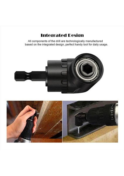 Sağ Açılı Matkap Adaptörü 4 Arada Darbe Matkap Ucu Uzantısı 360 ° Döndürülebilir 1/4 3/8 1/2in Darbe Sınıfı Soket Adaptör Seti (Yurt Dışından) indirimleri