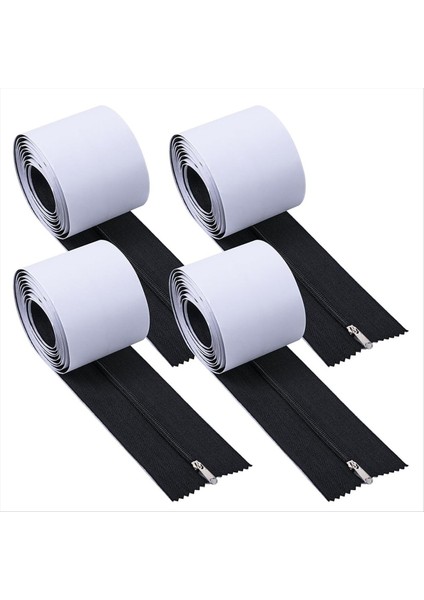 Sabak ve Çubuk Fermuar 7ft Ağır Hizmet Tipi Kendi Kendine Yapışkan Fermuar Toz Bariyerleri Için Çift Taraflı Fermuar Çadır Kapı Fermuar (Yurt Dışından)