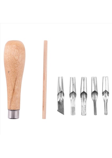 Lino Blok Kesme Kauçuk Damga Oyma Aletleri 5 Bıçak Ahşap Tutamağı Yazdıran Oyma Araçları Seti (Yurt Dışından) fiyatları