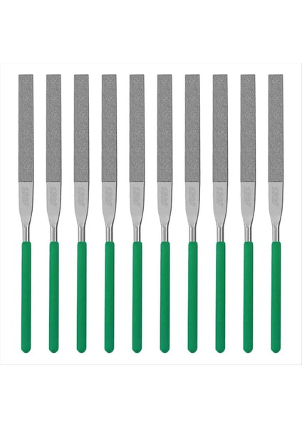 10 Parçalı Elmas Dosya Seti Hassas Iğne Dosya Seti Metal Dosyalama Için Elmas Kaplı Dosyalar Seramik Taş Takı C (Yurt Dışından)