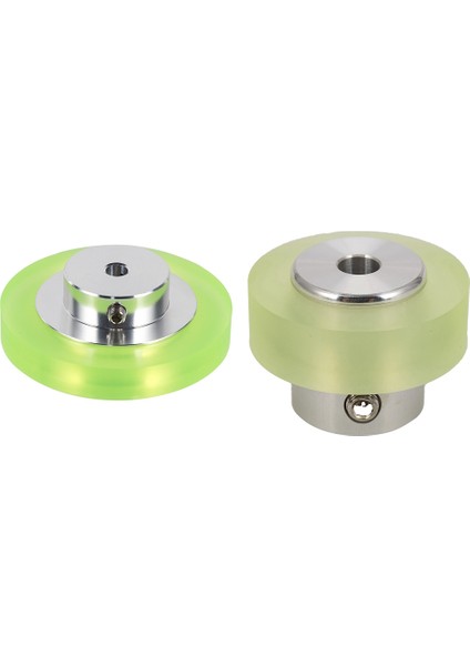 2pcs Alüminyum Poliüretan Endüstriyel Kodlayıcı Tekerlek Ölçüm Tekerle (Yurt Dışından)